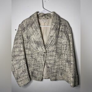 Women’s tweed Coldwater Creek blazer size 18